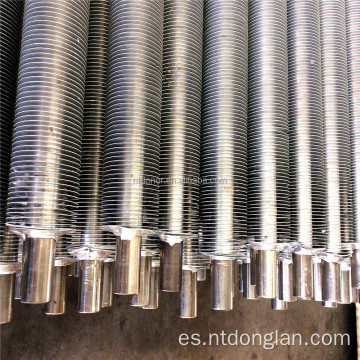 tubo de aluminio y tubo de aleta y tubos de aleta de acero inoxidable y tubos de aleta de cobre para piezas de intercambio de calor